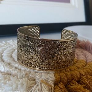 Gold Cuff Bracelet